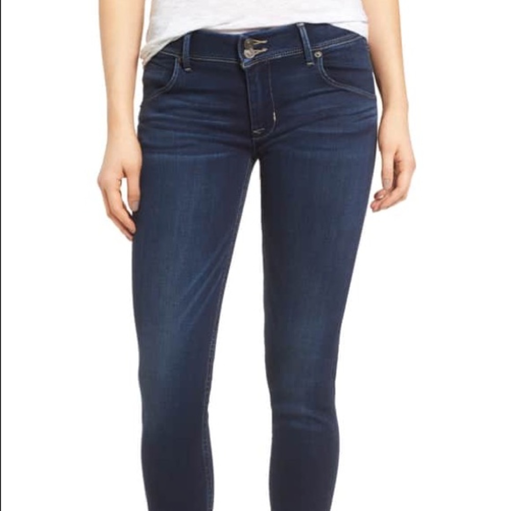 HUDSON SKINNY ANKLE “COLLIN” JEANS